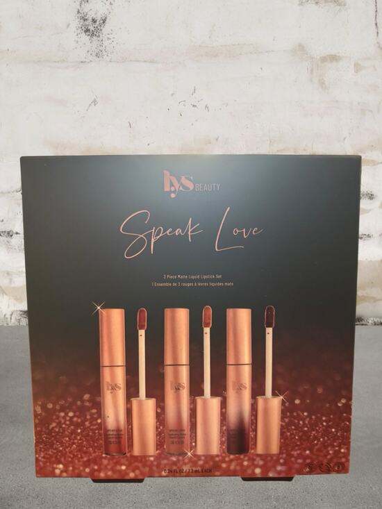 LYS Other - LYS Beauty Speak Love 3-Piece Matte Liquid Lipstick Set NIB